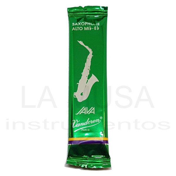 Vandoren java green online alto sax reeds